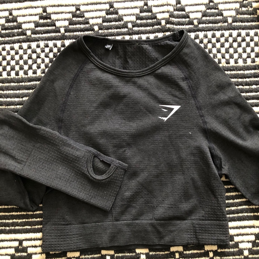 Gymshark Crop Top Workout Shirt